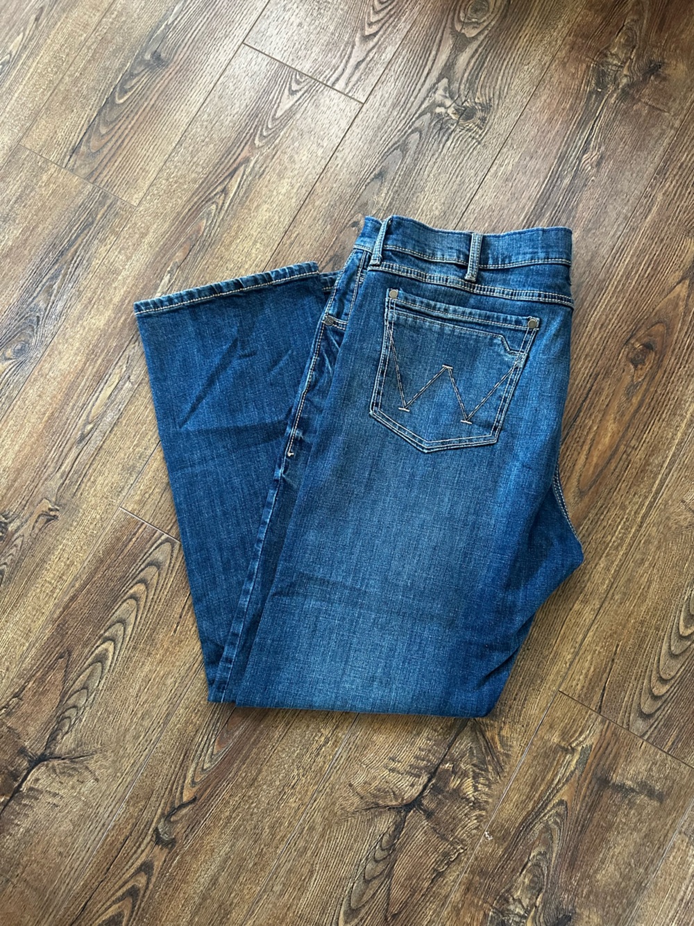 Wrangler Retro Slim Boot Denim Jeans sz 38/32